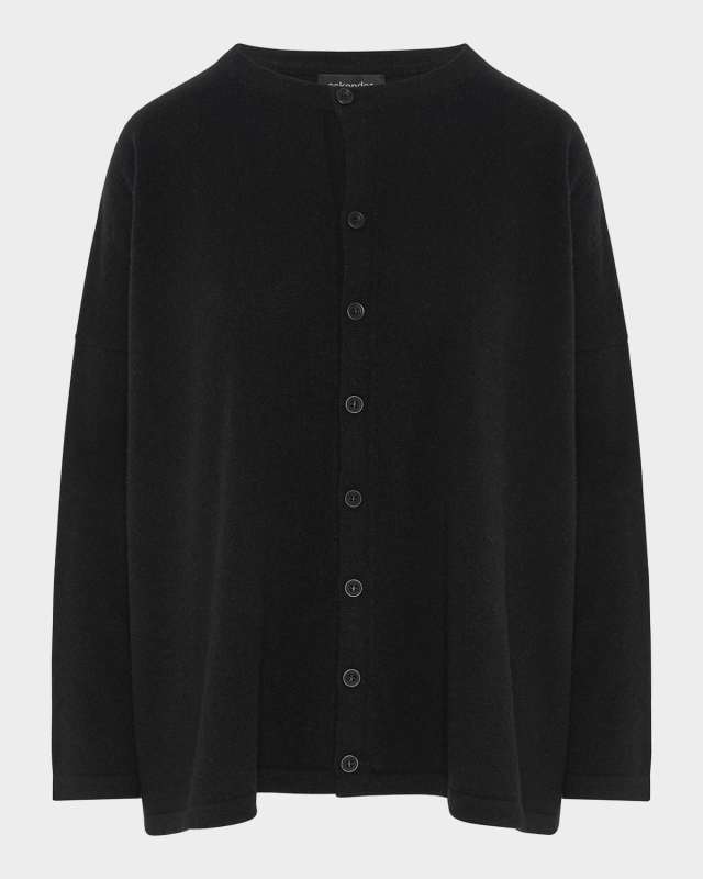 Slim-Sleeve Cashmere Cardigan